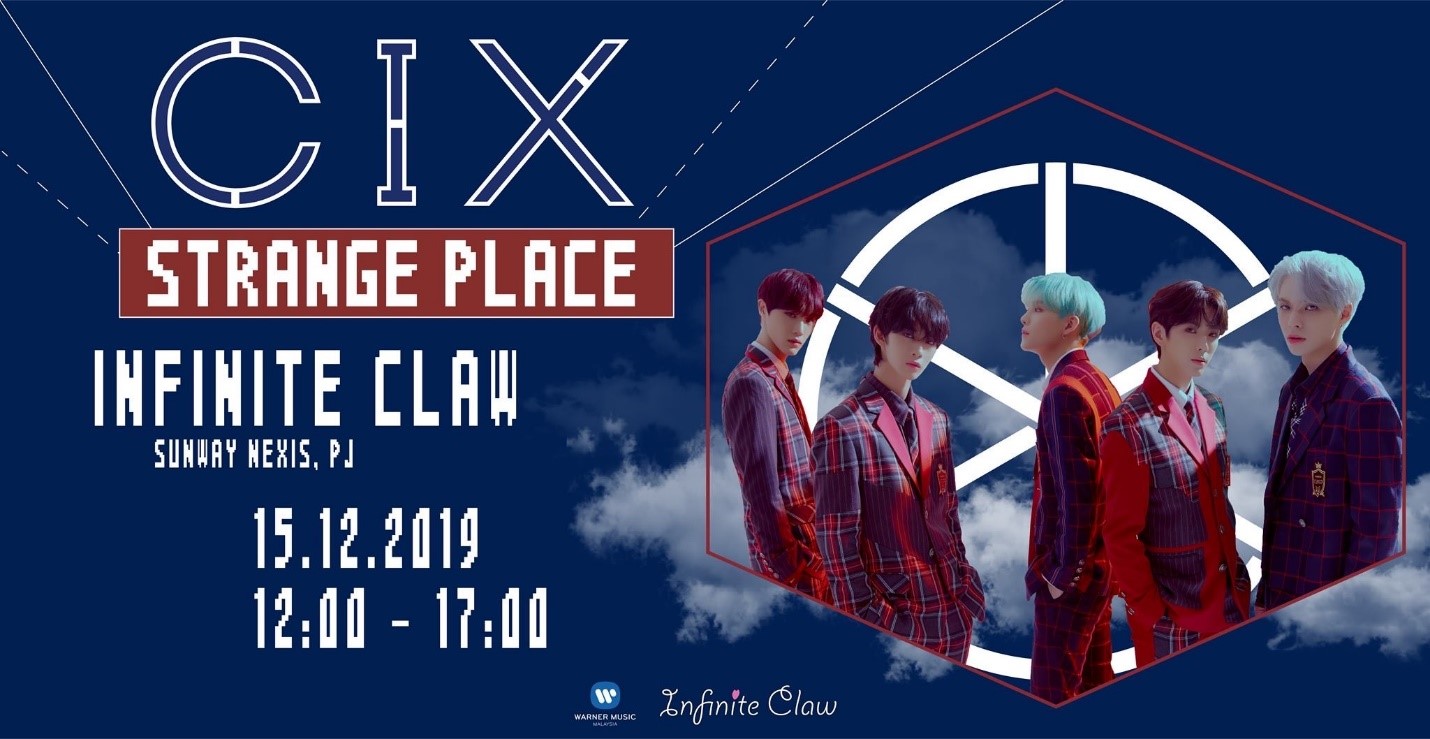 “CIX – Strange Place” event to be held this Sunday, cix, k-pop, kpop, music, news, wanna one, theHive.Asia