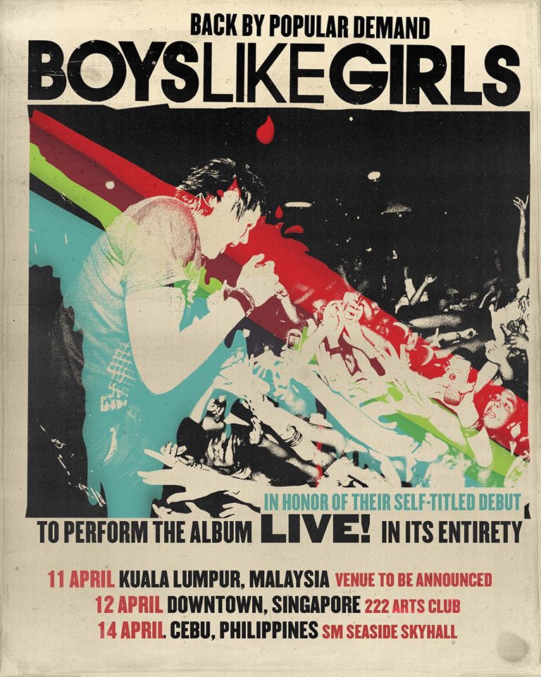 Malaysia, Singapore part of Boys Like Girls’ Asia tour, asia tour, boys like girls, concert, malaysia, music, news, singapore, theHive.Asia