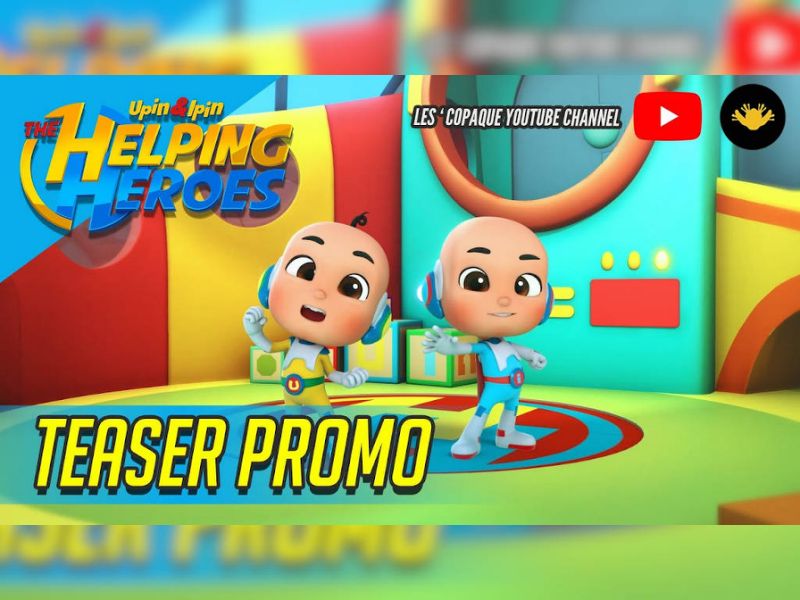 Les’ Copaque releases new series, “Upin & Ipin: The Helping Heroes”