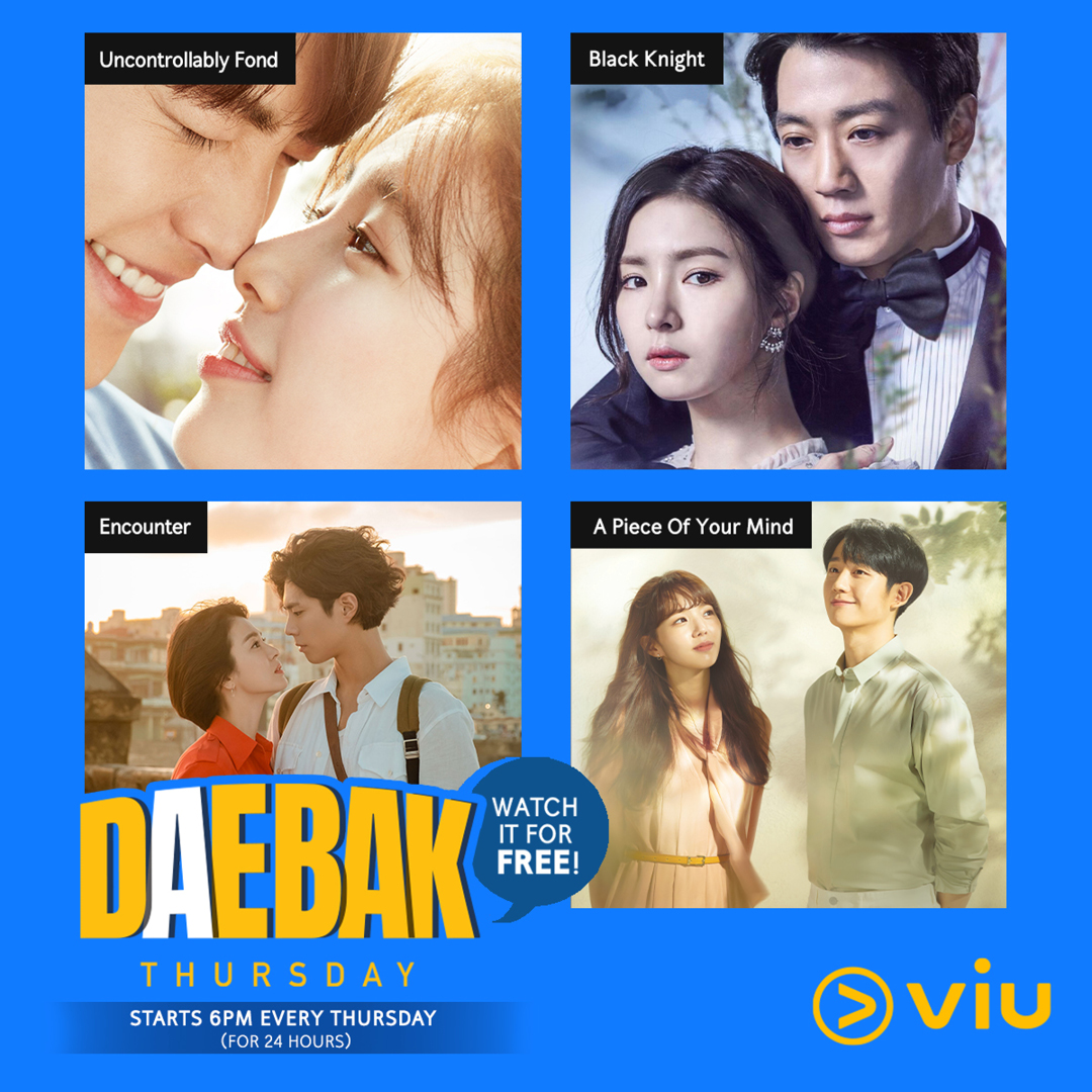 “Fix You”, “Encounter” among the free K-dramas for Daebak Thursday, k-drama, kdrama, korean, kpop, movie, news, streaming, viu, theHive.Asia