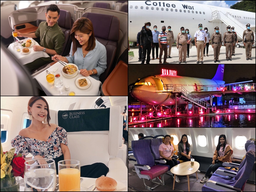 Grounded airplanes that take on new life as fancy eateries