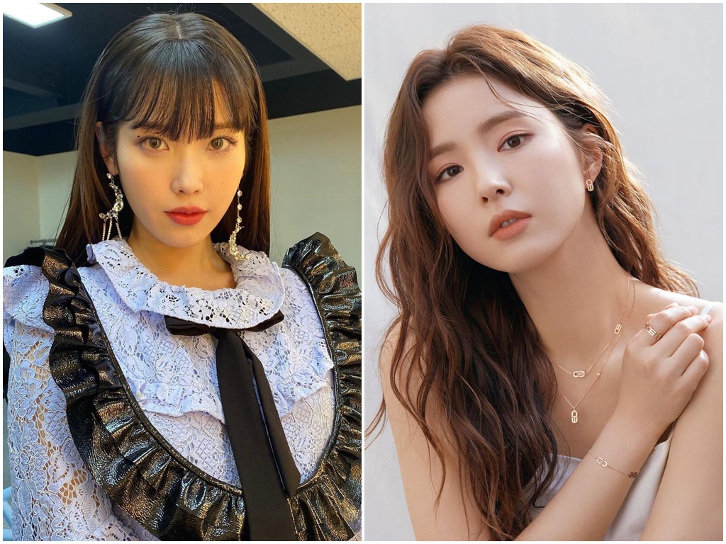 IU warmly welcomes Shin Se-Kyung to EDAM Entertainment