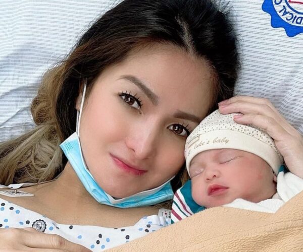 Ynez Veneracion welcomes her second child at 40