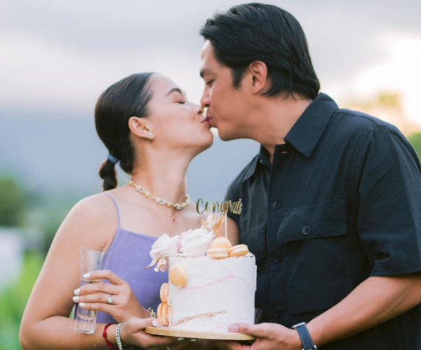 Maja Salvador and Rambo Nunez are engaged