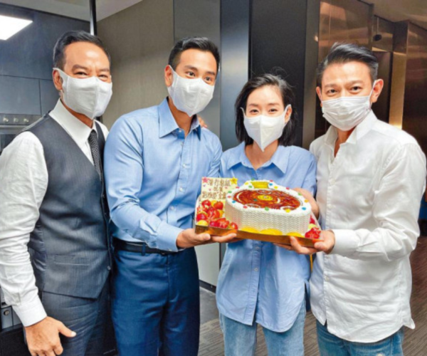 Cya Liu gets surprise celebration from Andy Lau and team