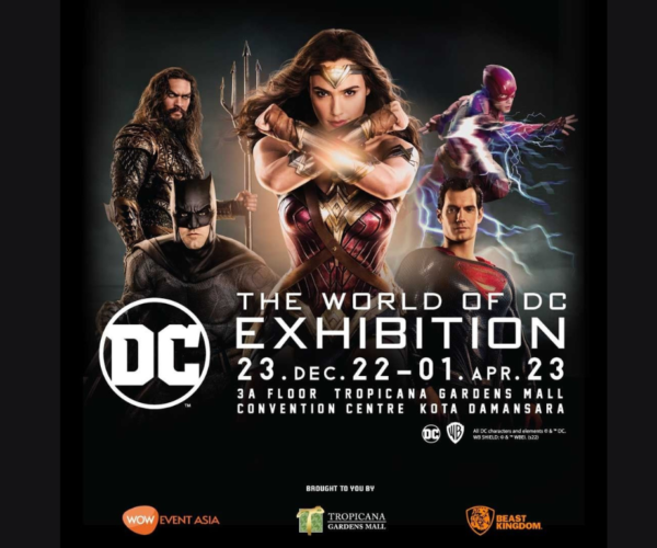 The World of DC Exhibition is coming to Malaysia