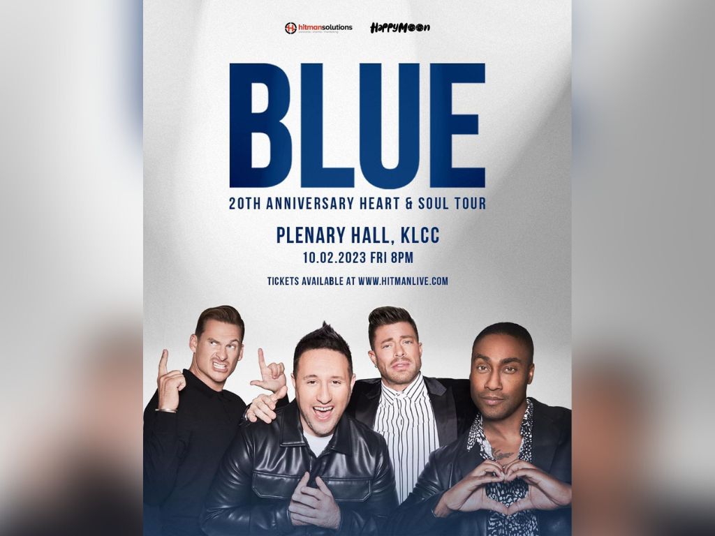 Blue to celebrate 20th anniversary with a concert in KL