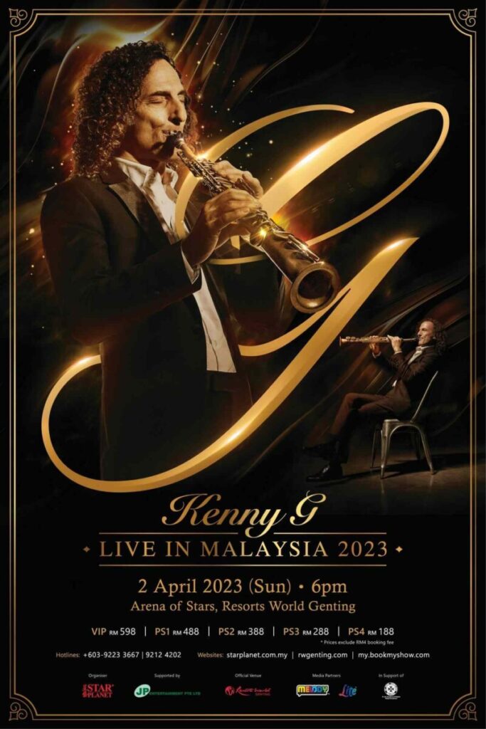 Superstar Kenny G to perform in Malaysia, celeb, concert, jazz, kenny g, music, news, theHive.Asia