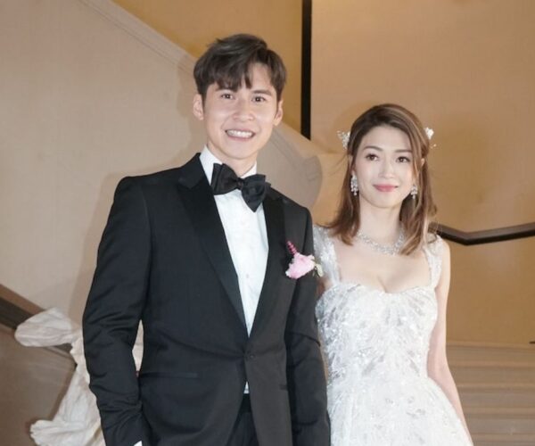 Carlos Chan and Shiga Lin are now married