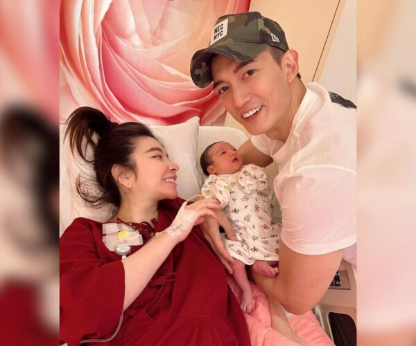 Sharon Hsu gives birth to first child