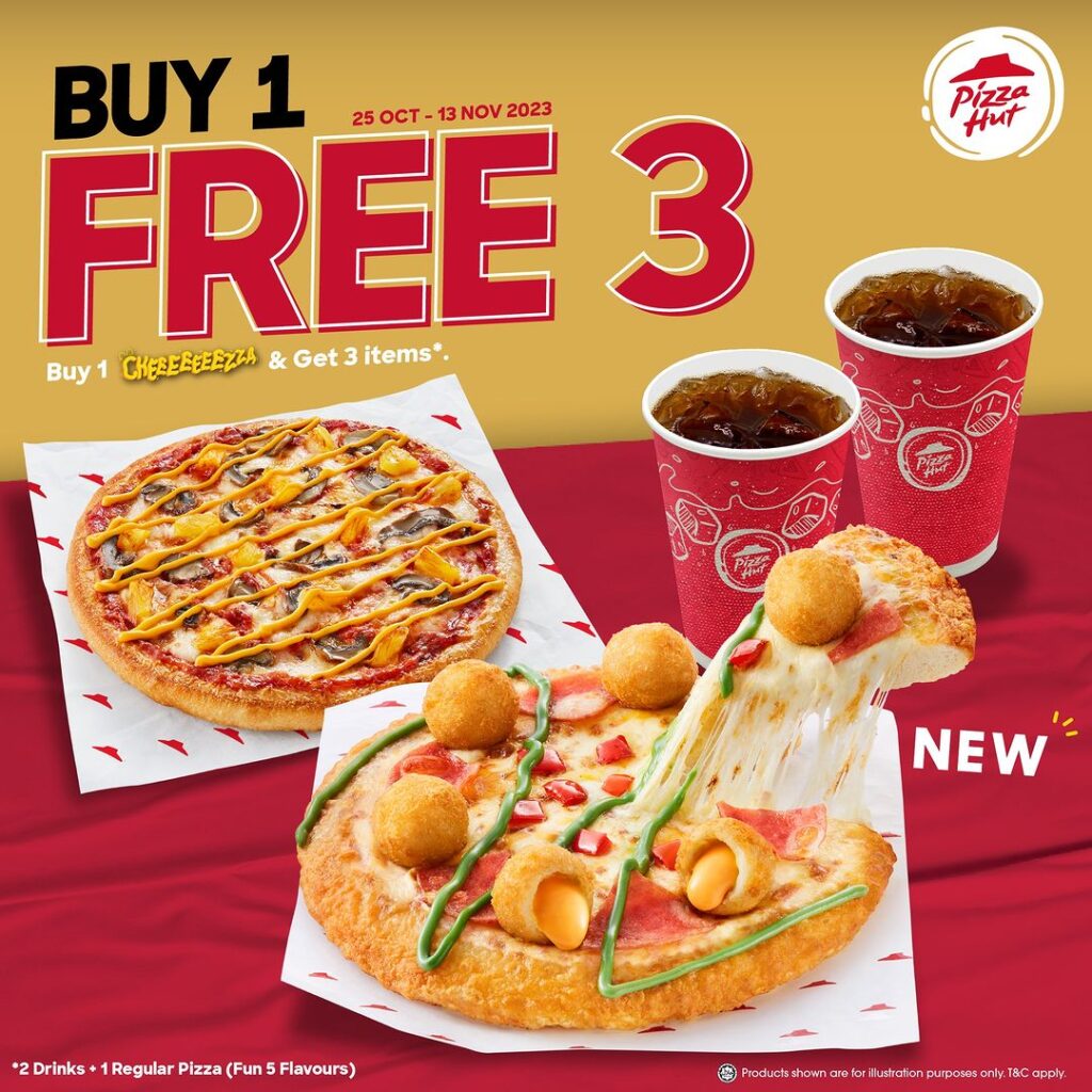 Pizza Hut Malaysia presents latest innovation, CHEEEEEEEZZA, CHEEEEEEEZZA, foodie, pizza, pizza hut, theHive.Asia