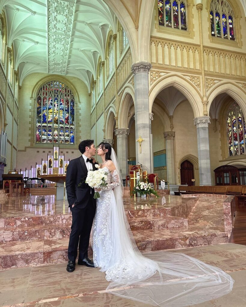 Louise Wong happy to finally walk down the aisle, celeb asia, louise wong, sheldon lo, theHive.Asia