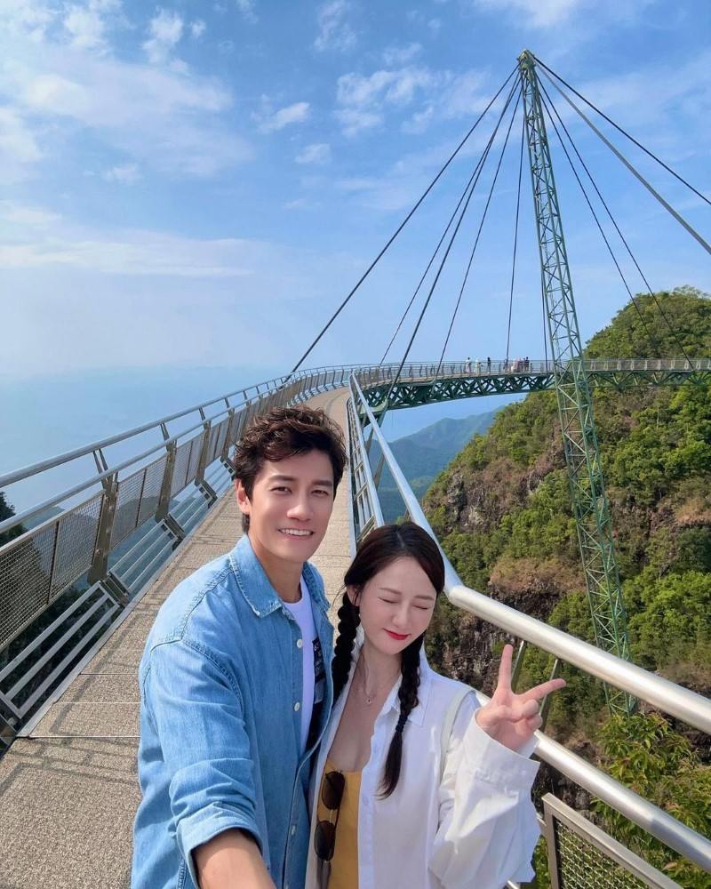 Joe Chen returns to Langkawi Sky Bridge with husband, celeb asia, joe chen, langkawi, theHive.Asia