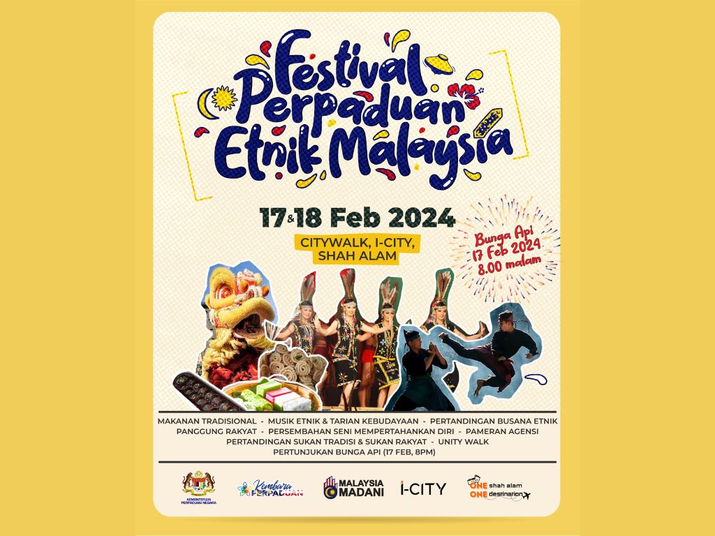 i-City in Selangor to host Festival Perpaduan Etnik in conjunction with Chinese New Year