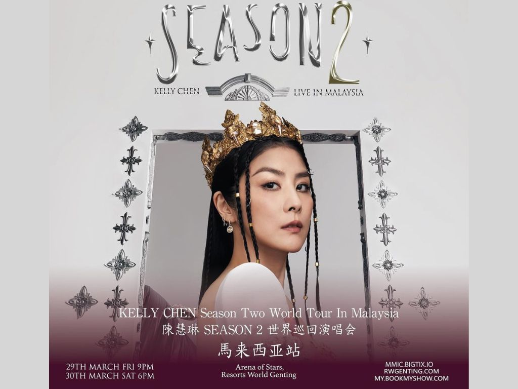 Kelly Chen to perform in Malaysia this March