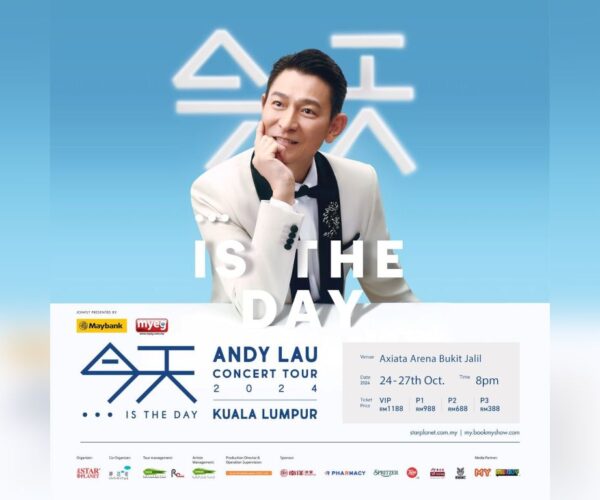 Andy Lau to perform in Malaysia this October