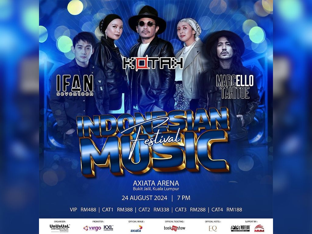 Indonesian Music Festival brings Kotak, Ifan Seventeen, Marcello Tahitoe to Kuala Lumpur