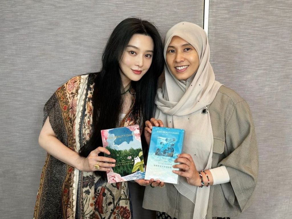 Fan Bingbing makes new friends in Malaysia