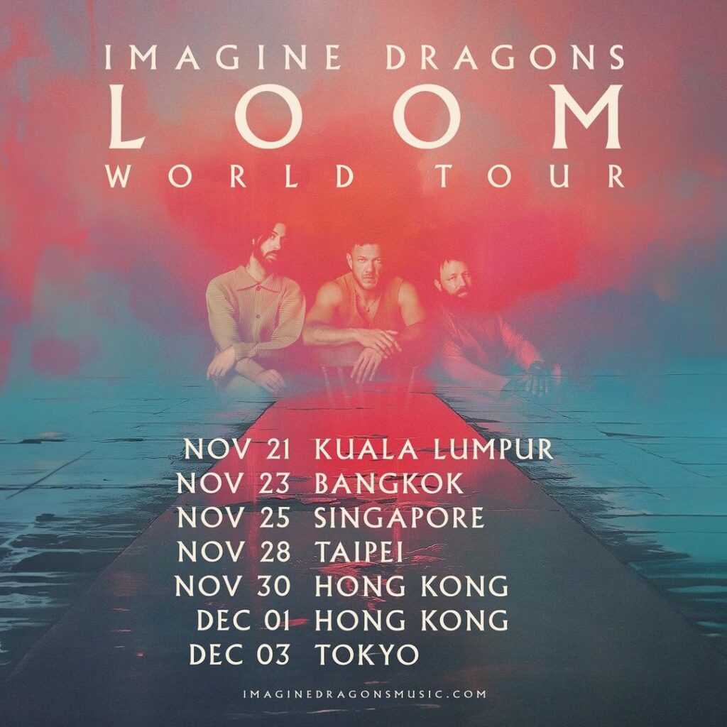 Imagine Dragons to begin Asia tour with KL concert in November, news, celeb, concert, imagine dragons, music, theHive.Asia