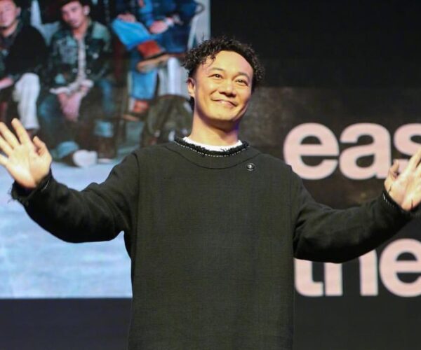 Eason Chan performs at Softhard concert