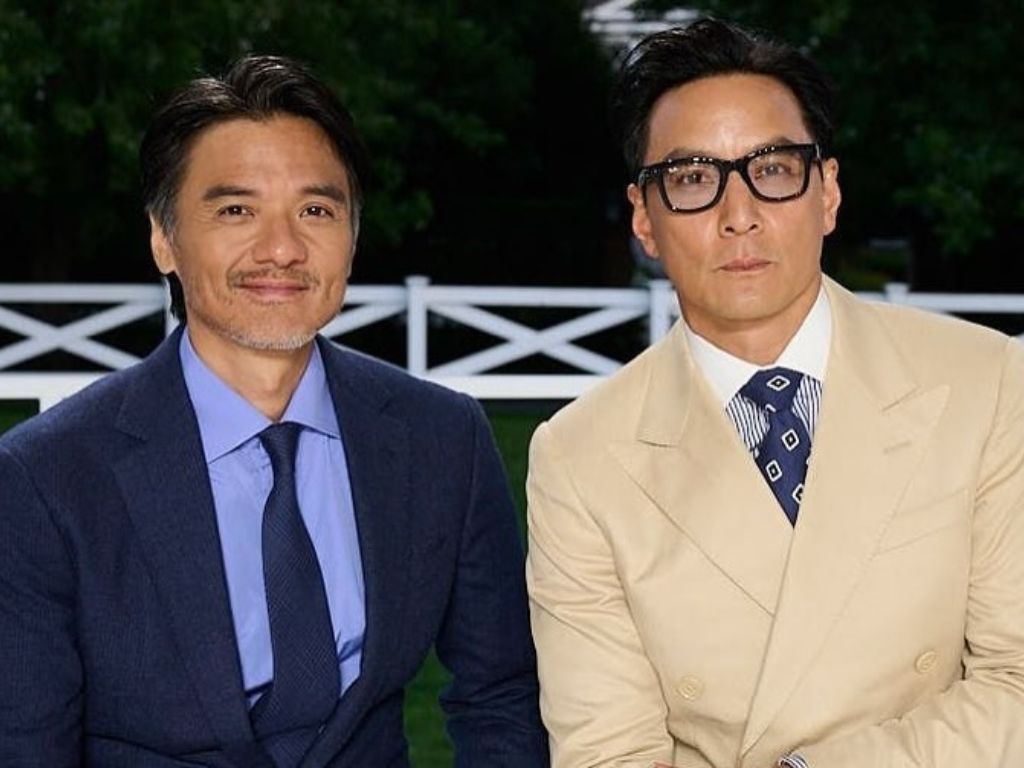 Daniel Wu and Stephen Fung reunite at a fashion show