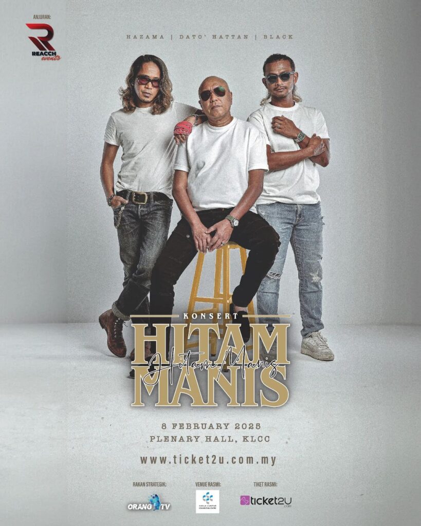 Hattan, Hazama and Black to unite in Hitam Manis Concert, black, celeb, concert, hattan, hazama, music, news, theHive.Asia