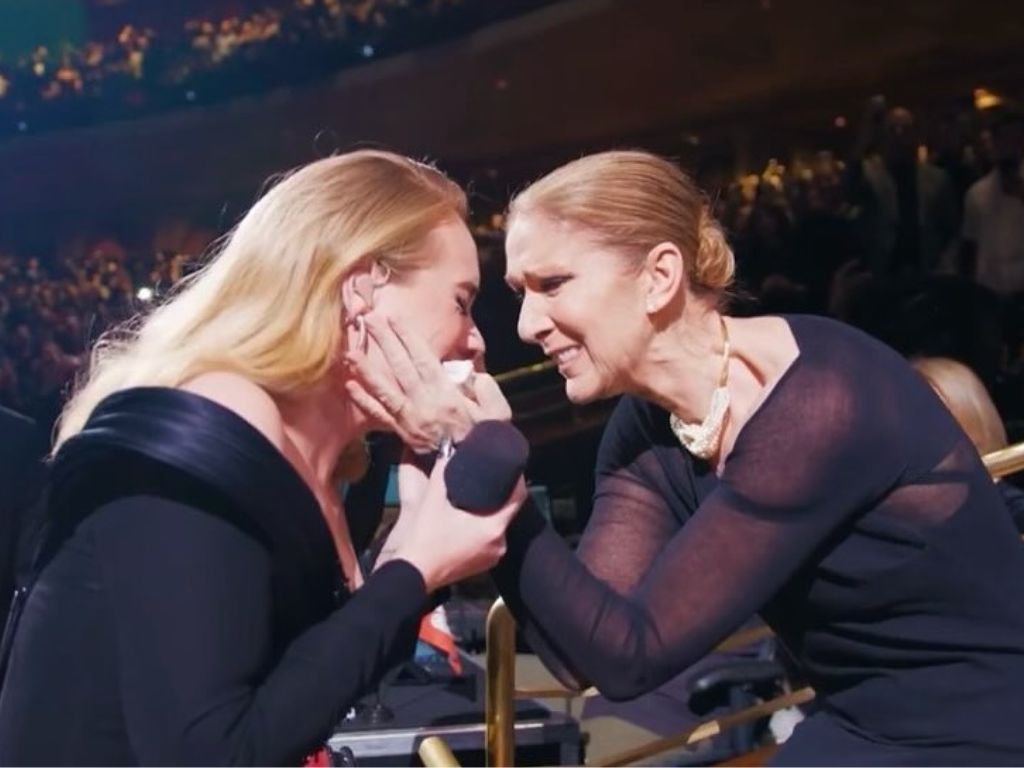 Adele elated to see Celine Dion at her Vegas Residency