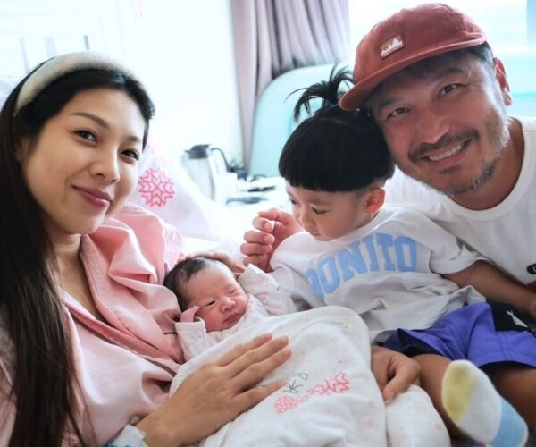 Kid Lin welcomes a daughter