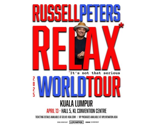 Russell Peters to perform in Malaysia next April