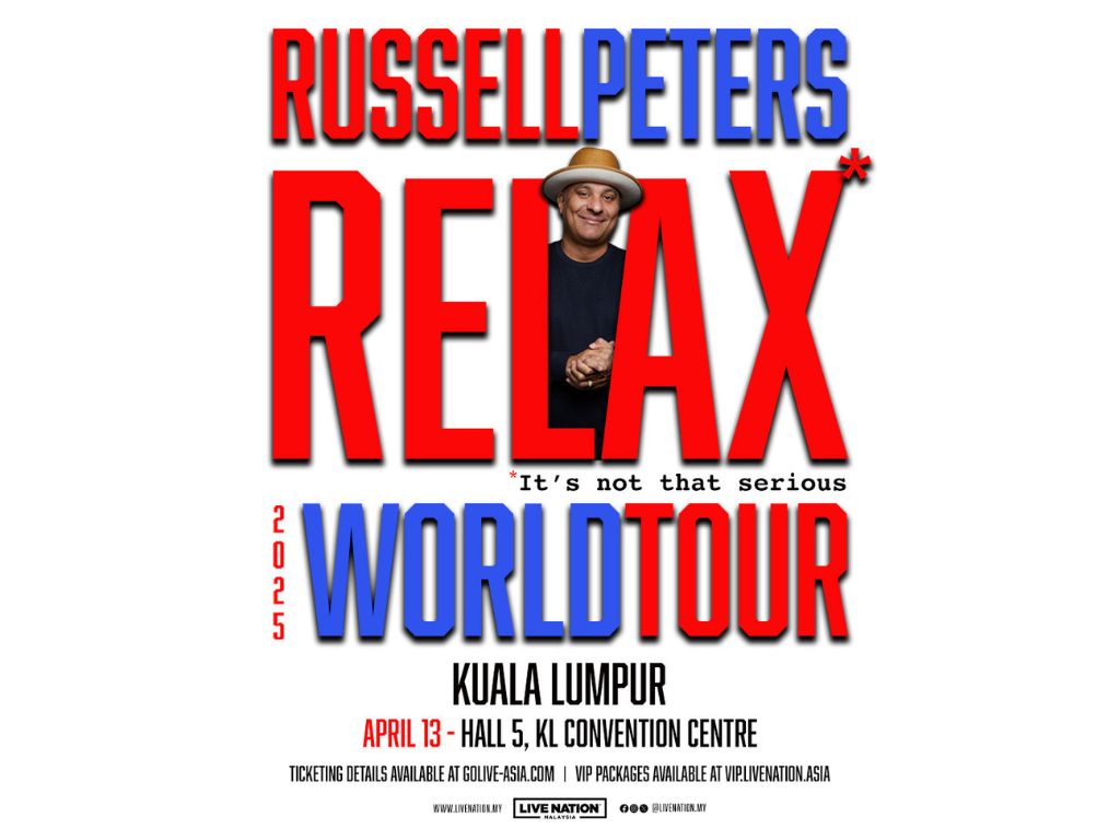 Russell Peters to perform in Malaysia next April