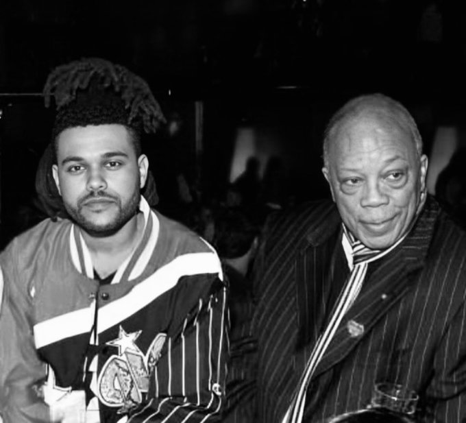 Celebrities mourn Quincy Jones passing, celeb, Clint Eastwood, Frank Sinatra, Katie Holmes, michael jackson, news, quincy jones, Ray Charles, The Weeknd, theHive.Asia