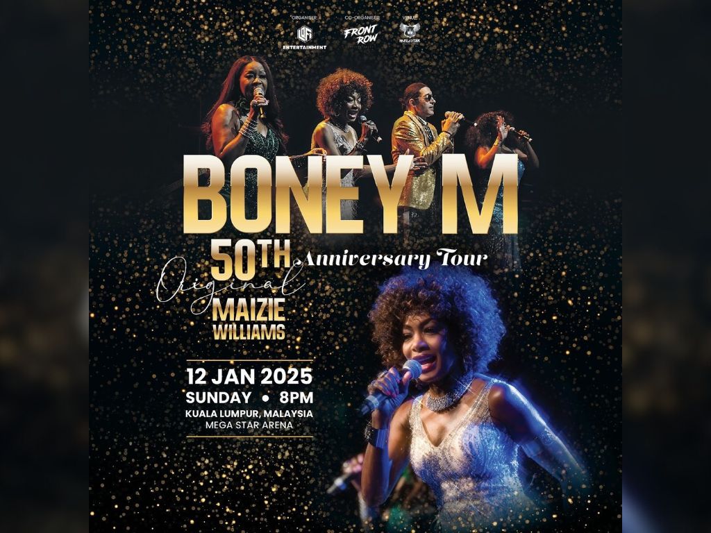 Boney M brings the disco fever back to Malaysia for golden jubilee celebration