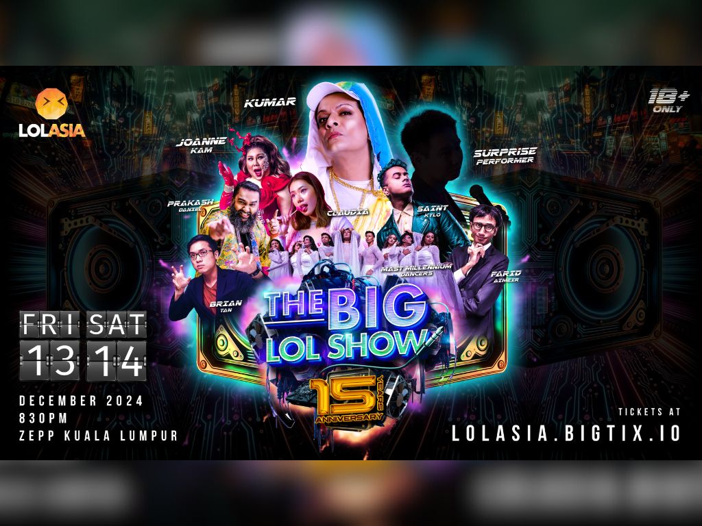 LOL Asia celebrates 15 years of laughter with “THE BIG LOL SHOW”