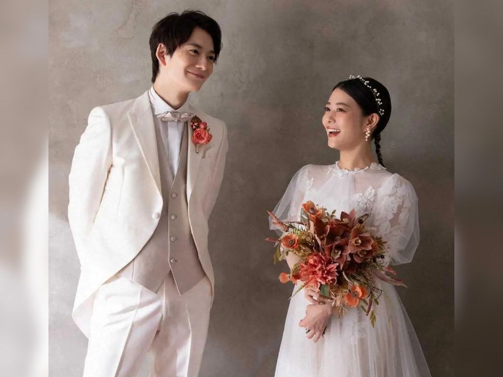 From on-screen couple to real-life spouses as Masaki Okada and Mitsuki Takahata wed