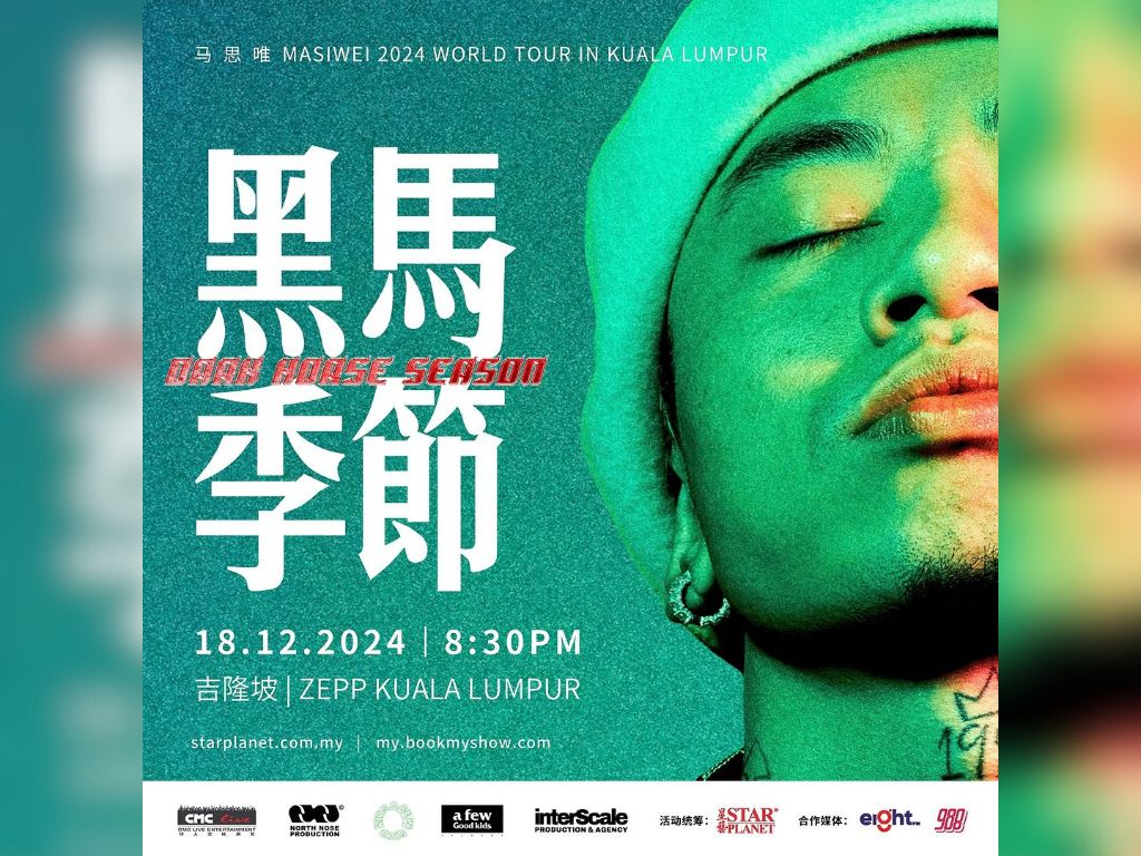 Chinese hip-hop icon MaSiWei set to electrify Zepp KL stage this December